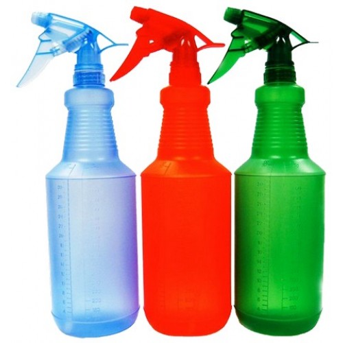 32 Oz Plastic Spray Bottle Blue